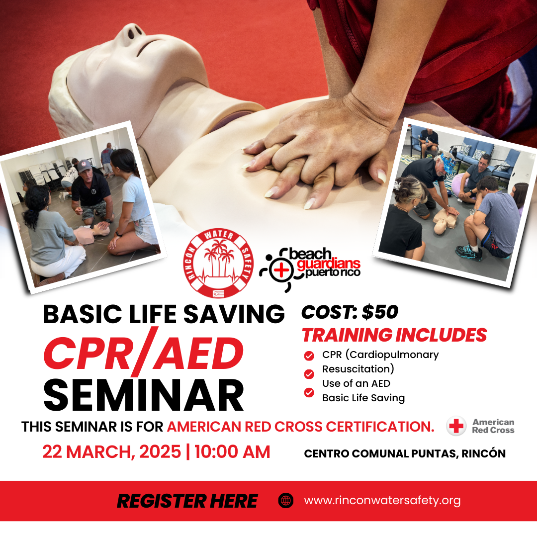 Adult First Aid/CPR/AED Certification Course – Rincon Water Safety